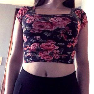 Floral Crop Top